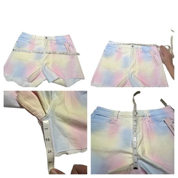 Aqua Bloomingdales Exclusive Tie Dye Shorts Sz 30 NWT - Picture 6 of 6